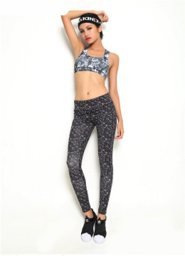Girls sublimation leggings women leggings and tops