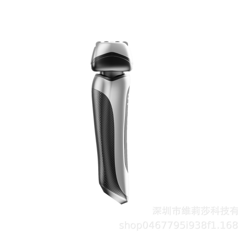 Rechargeable Electric Shaver with LCD Display and Multi-functional Features