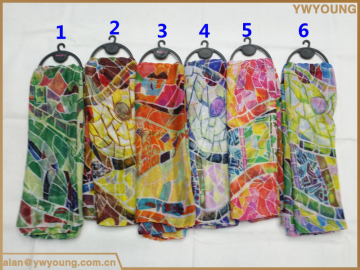 Latest fashion voile scarf print scarf printed scarf for women