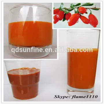 100% natural goji berry juice concentrate