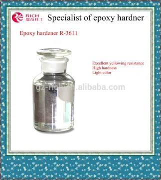 Light color, low viscosity and high hardness, epoxy floor coating hardener R-3611