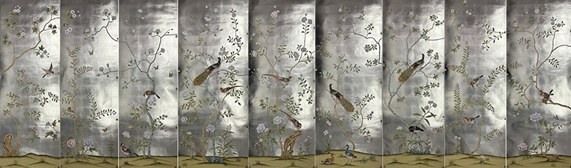 Hand drawn Flower and Bird Paintings