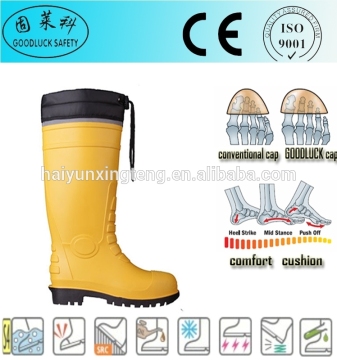 Scientific Research Cheap Custom PVC Rain Safety Gumboots