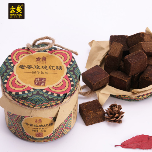 370 g de azúcar moreno con jengibre añejo y rosa