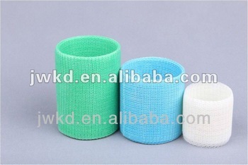 Green orthopaedic polyester casting tape