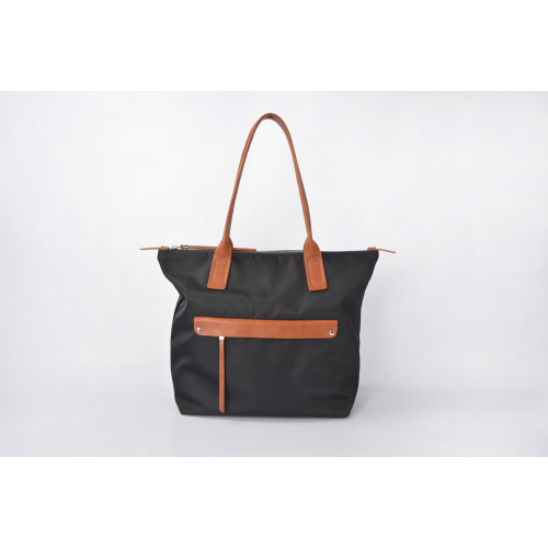 Fashion Durable Black Nylon Handbags Women Casual Bag