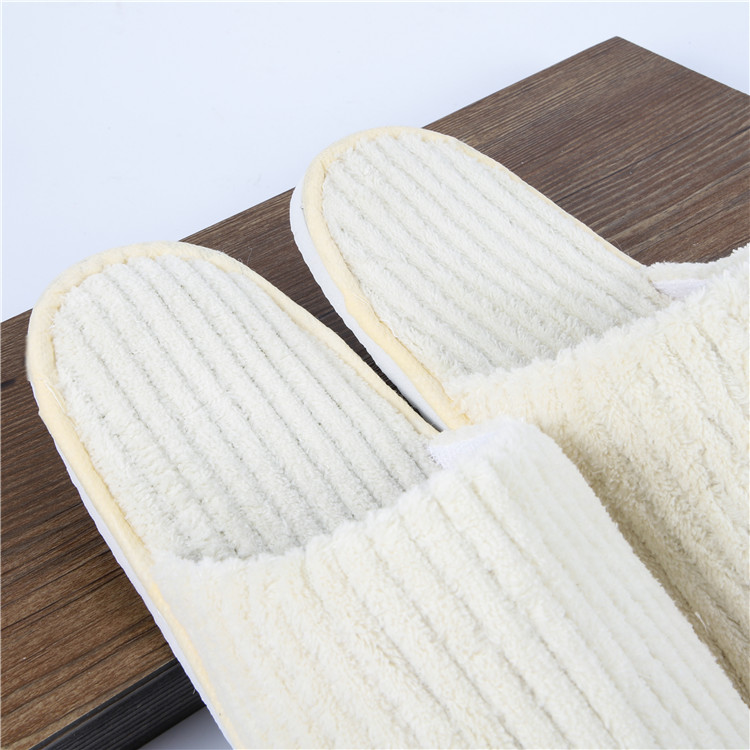 High Quality Plush hotel slippers