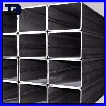 Plain Customized Welded Steel Sectional Tube With Iso Standard