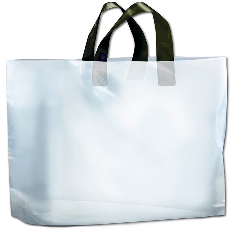 White Soft Loop Handle Bag 1000px