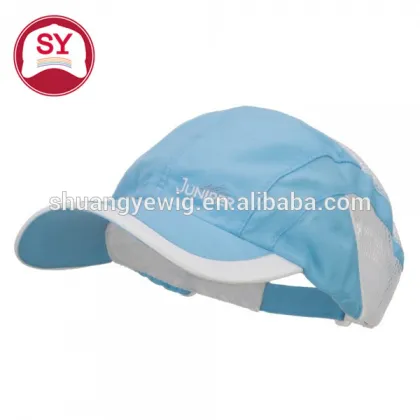 Fancy baby sports caps and hats with short soft bill