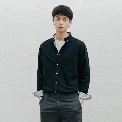 Camisa de rayas vertical de la moda de la edición coreana