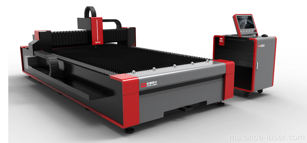 Mesin Pemotong Plat Fiber Laser Dengan Kabinet