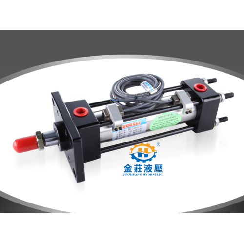 Tie rod hydraulic cylinder of light oil cylinder