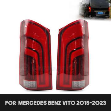 HCMotionz Fight rouge rouge pour Mercedes Benz Vito Viano Metris W447 2015-2019