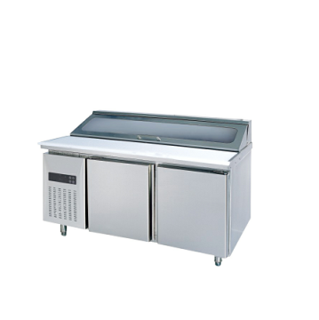 Energy Saving Commercial French Door Refrigerator 387L 360W