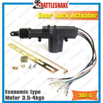 Economic type 5 wire 12v car power door lock actuator for central locking system