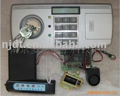 electronic lock for safe safety deposit box