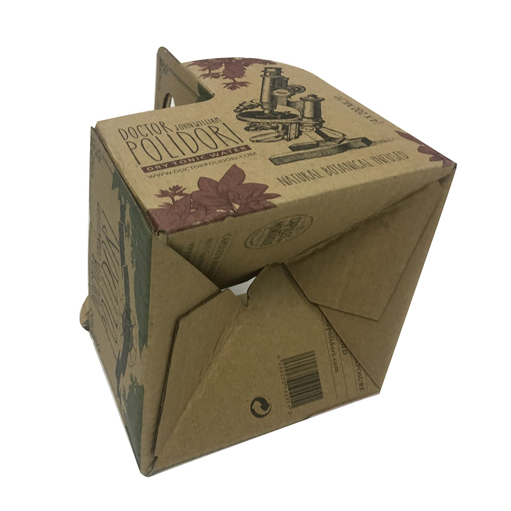 Caja de Cartón de Cerveza Six Pack de Impresión Personalizada