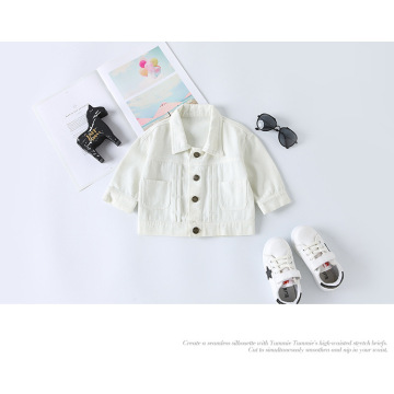 Jaket Denim Boys Printed Baby Denim Jacket