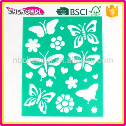 super style 2016 new style imperial crown drawing pp stencil