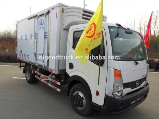 World famous NISSAN mini refrigerator truck with good price 0086 15826750255