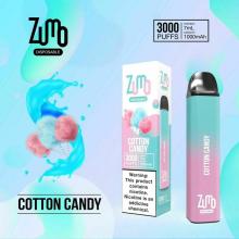 Zumo 3000 Puffs جهاز vape القابل للتصرف