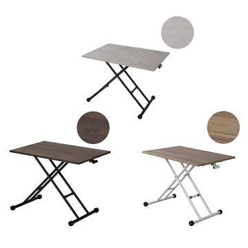 Modern Multi-functional Extendable Folding Dining Table with Lifting Gas Spring Mechanism