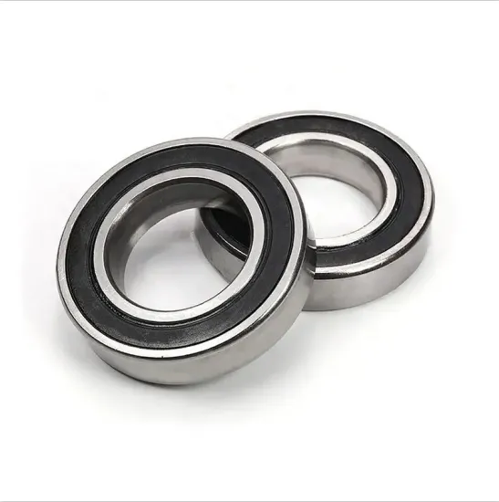 Double Rubber Seal 16007 2RS Deep Groove Ball Bearings 35x62x9 mm