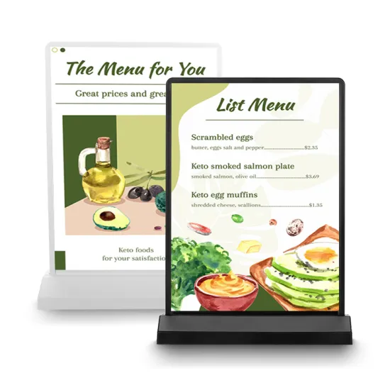 Original Factory A4 LED Desktop Light Box - Replacement Poster Frame and Display Screen for Restaurants