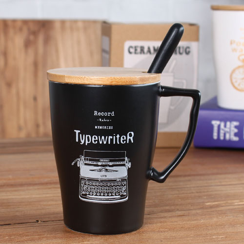 typewriter coffee mug