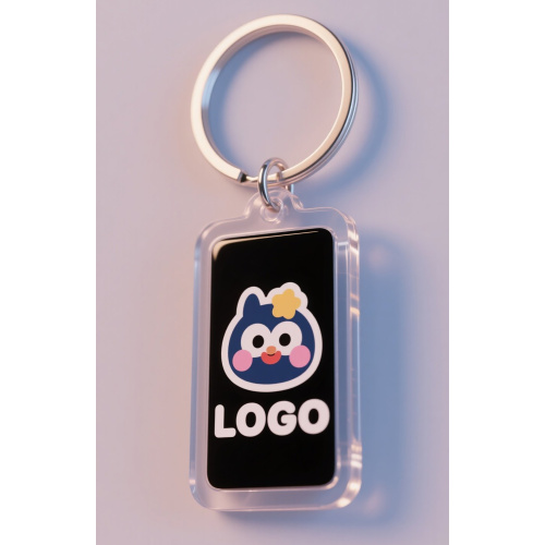 Custom Acrylic Keychain with Logo