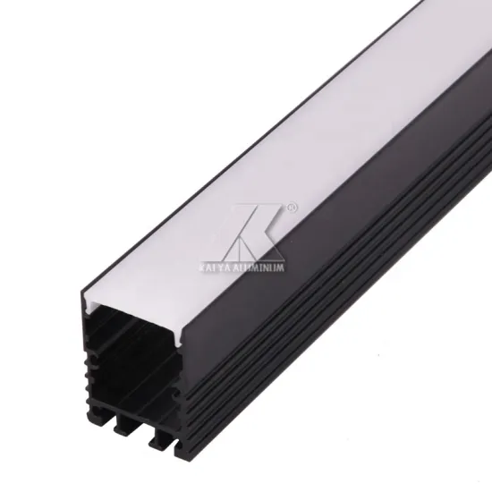 Customized Anodized LED Strip Light Aluminum Profile for Curved Rectangular Strip - Alloy 6063