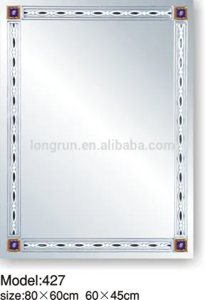 wall mounted bath mirrors with LED