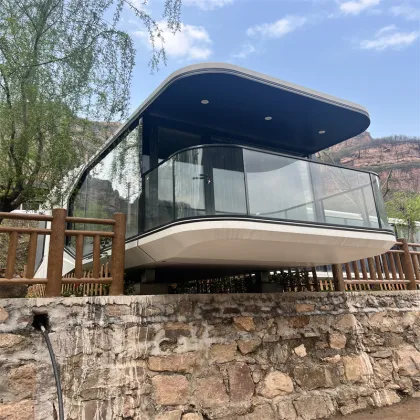 Scenic area camp resort mobile space capsule