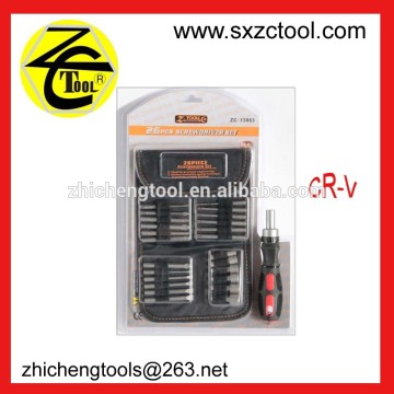26pcs Screwdriver Set Use For Ratchet Flexible Screwdriver