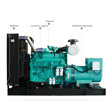 CCEC China 450KW 4VBE34RW3 KTA19-G5 Générateur diesel 563kva Sentiment de générateur silencieux pour 4VBE34RW3