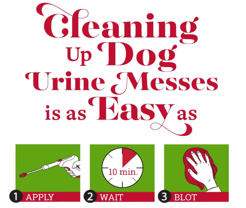 Urine Destroyer with Accushot Sprayer for Dogs