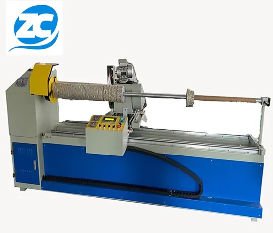 Dual Frequency Automatic Slitting Machine for 45 Degree Fabric Roll Stripping