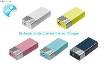 Cute Gifts Portable Perfume Bottle Battery Charger 4000mAh