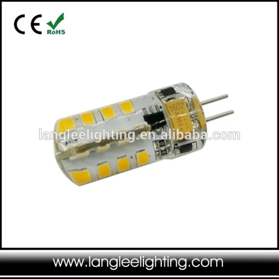 12V Crystal LED Bulb G4 Siliocne Lamp 3W 240LM