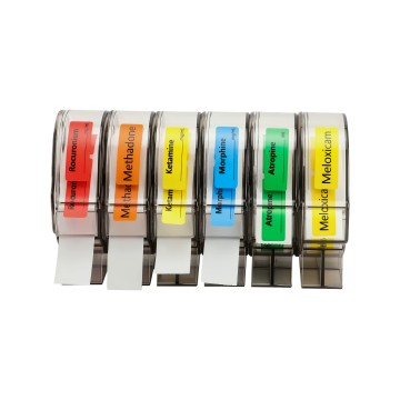 Dispensador modular de etiquetas médicas