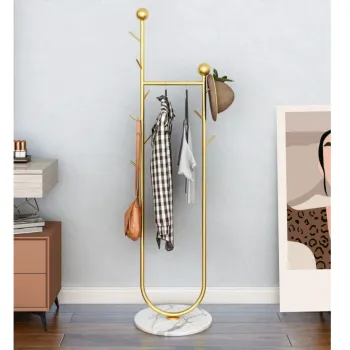 Customizable Wholesale Metal Clothes Racks: Versatile Furniture for Home, Bedroom, and Floor Storage
