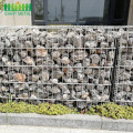 Gabion Basket Wall Dengan Pagar Di Atas