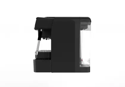 Commercial double groups capsule coffee machine with steam