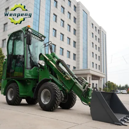 900kg Diesel Mini Wheel Loader With Kubota Engine