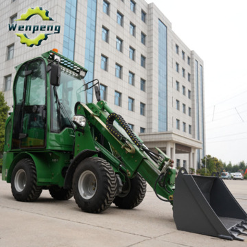 900kg Diesel Mini Wheel Loader Featuring Kubota Engine