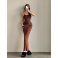 Pure Desire Sexig Slim Slim Long Dress