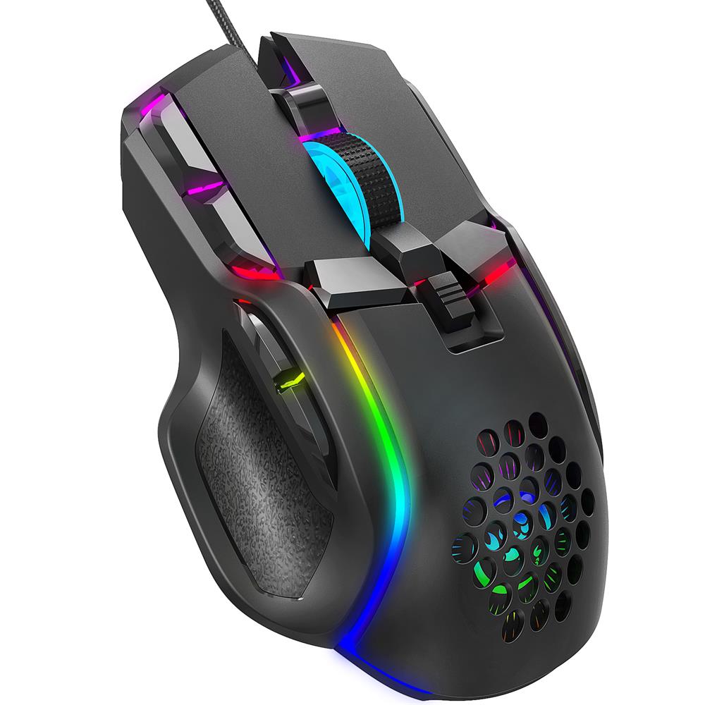 Trascina clic su 12800 dpi Mouse da gioco per Minecraft