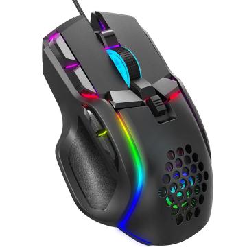 Arrastre haciendo clic en el mouse de juegos 12800dpi para Minecraft