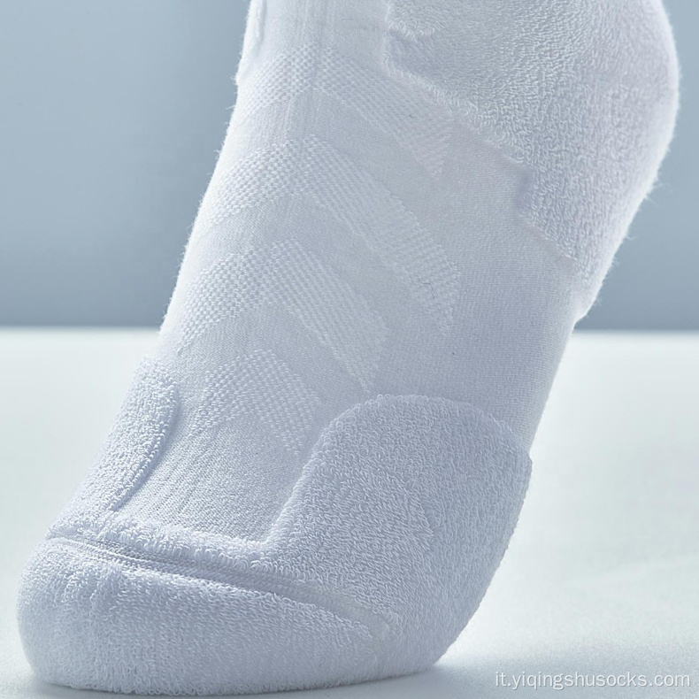 calzini diabetici personalizzati di colore bianco traspirante